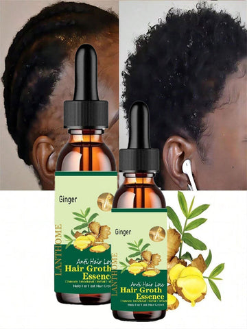 Ginger Oil for Hair Density and Length Increase