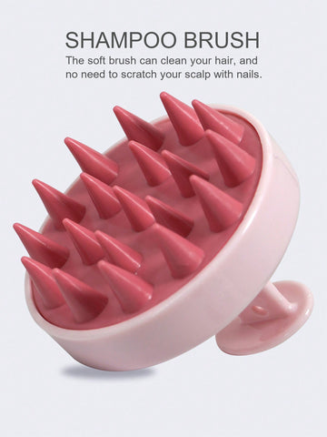 فرشاة تدليك فروة الرأس من السيليكون   Silicone Scalp Massager Brush