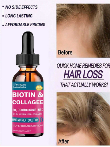 Bitotin And Collagen Hair Oil: Repairs Damaged Hair