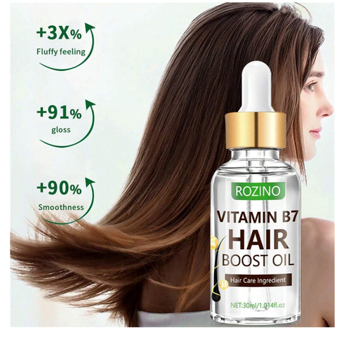 Revitalize Your Hair with Vitamin B7 Hair Oil: Nourish, Strengthen, and Shine